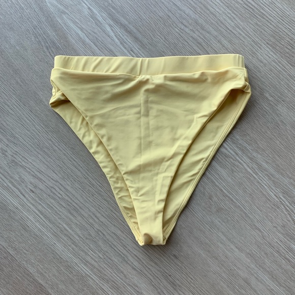Tularosa x REVOLVE Yellow Felicity Bikini Bottom - Picture 1 of 9